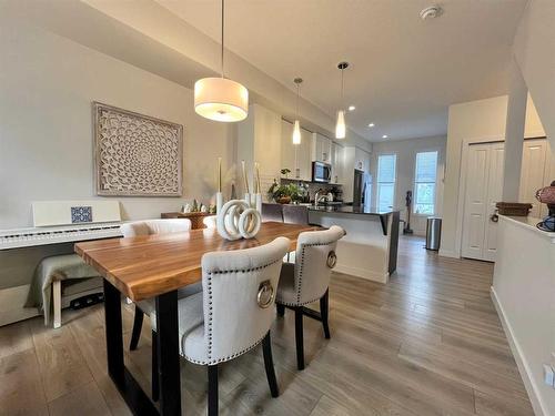 29 Legacy Path Se, Calgary, AB - Indoor Photo Showing Dining Room