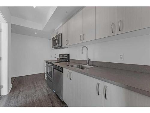 212-450 8 Avenue Se, Calgary, AB - Indoor Photo Showing Kitchen