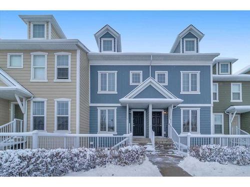 107 Auburn Bay Street Se, Calgary, AB - Outdoor With Deck Patio Veranda With Facade