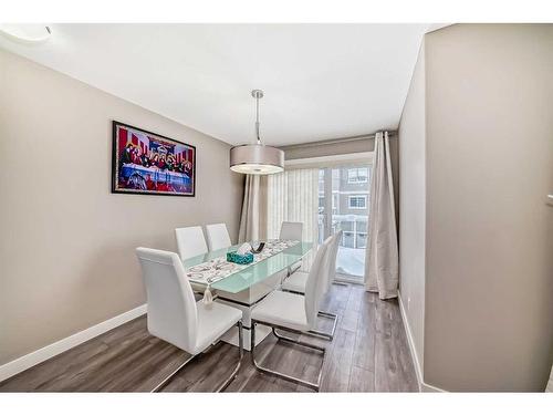 204 Evanston Manor Nw, Calgary, AB - Indoor Photo Showing Dining Room