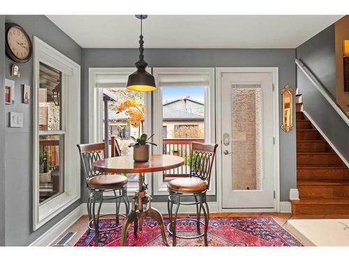 1818 12 Avenue Nw, Calgary, AB - Indoor Photo Showing Dining Room