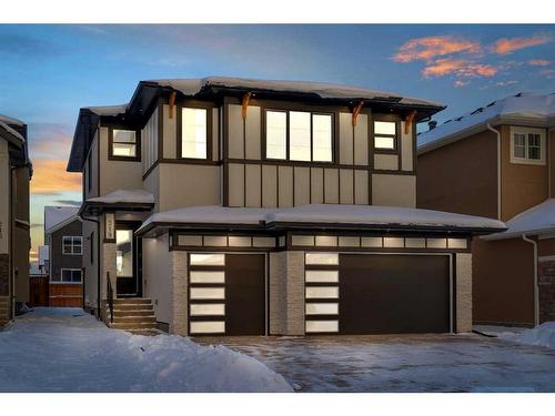 219 Kinniburgh Loop, Chestermere, AB - Outdoor With Facade