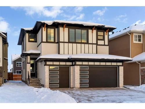 219 Kinniburgh Loop, Chestermere, AB - Outdoor With Facade