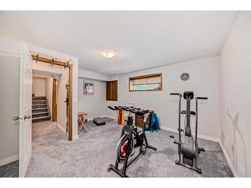 13 Bow Ridge Drive, Cochrane, AB - Indoor Photo Showing Gym Room