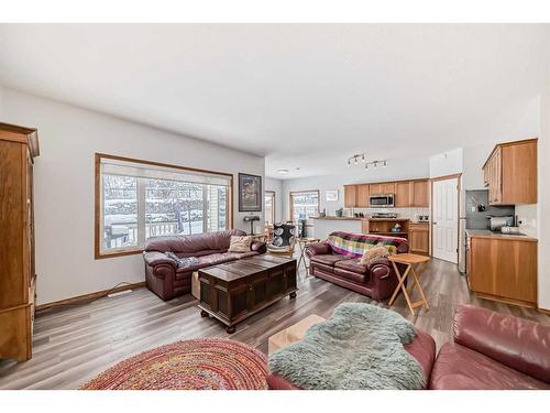 13 Bow Ridge Drive, Cochrane, AB - Indoor Photo Showing Living Room