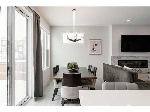 154 Cranbrook Cove, Calgary, AB - Indoor Photo Showing Dining Room