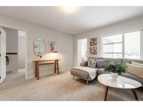 154 Cranbrook Cove, Calgary, AB - Indoor Photo Showing Living Room