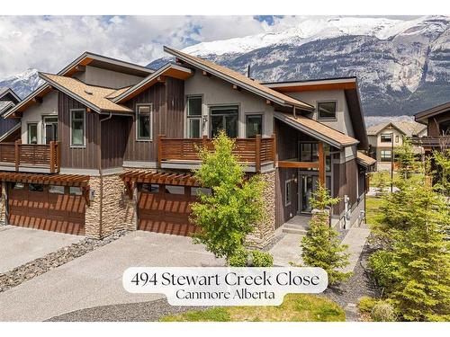 494 Stewart Creek Close, Canmore, AB - Outdoor