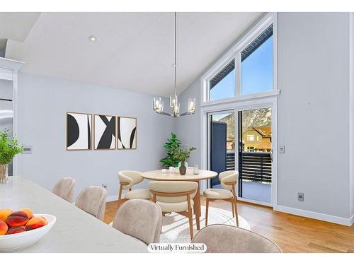 494 Stewart Creek Close, Canmore, AB - Indoor Photo Showing Dining Room