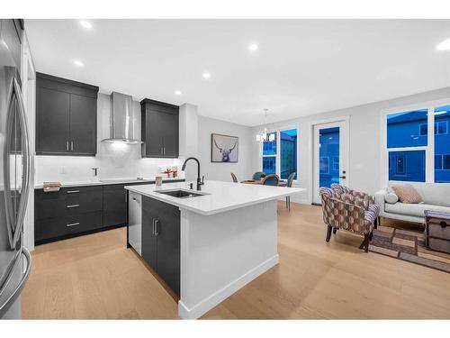 28 Cornerbrook Road Ne, Calgary, AB - Indoor Photo Showing Kitchen With Upgraded Kitchen