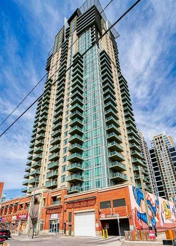 3305-210 15 Avenue Se, Calgary, AB - Outdoor With Balcony With Facade