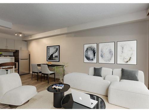 106-1626 14 Avenue Sw, Calgary, AB - Indoor Photo Showing Living Room