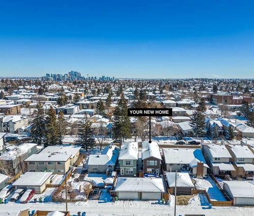 2423 33 Street Sw, Calgary, AB - Outdoor With View