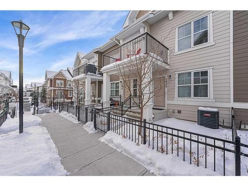 1005 Cranbrook Walk Se, Calgary, AB - Outdoor With Balcony