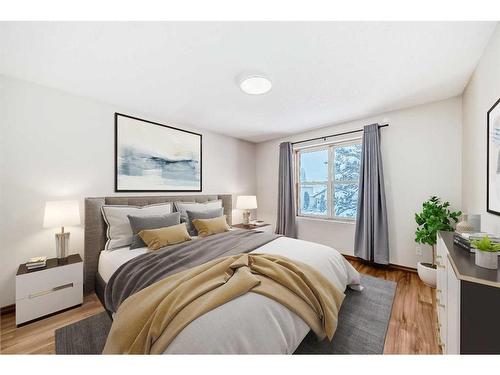 489 Country Hills Drive Nw, Calgary, AB - Indoor Photo Showing Bedroom