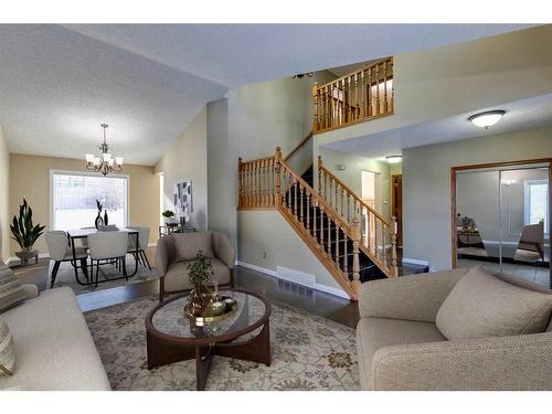 53 Shawnee Rise Sw, Calgary, AB - Indoor Photo Showing Living Room