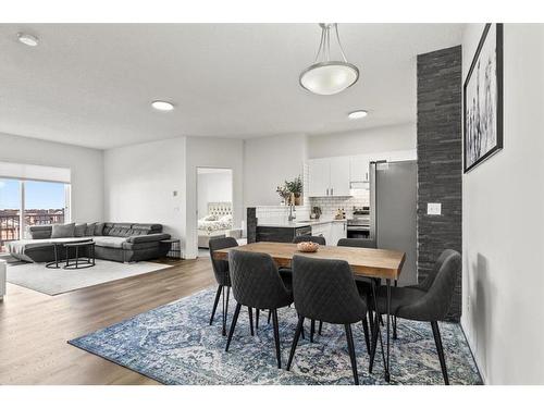 1415-1140 Taradale Drive Ne, Calgary, AB - Indoor Photo Showing Dining Room