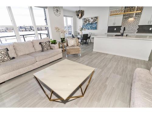 32 Cornerbrook Cove Ne, Calgary, AB - Indoor Photo Showing Living Room