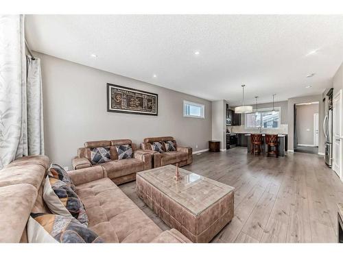 183 Redstone Grove Ne, Calgary, AB - Indoor Photo Showing Living Room