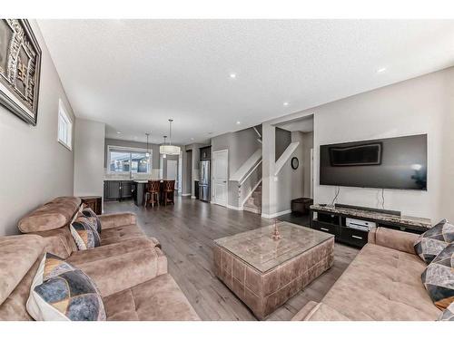 183 Redstone Grove Ne, Calgary, AB - Indoor Photo Showing Living Room