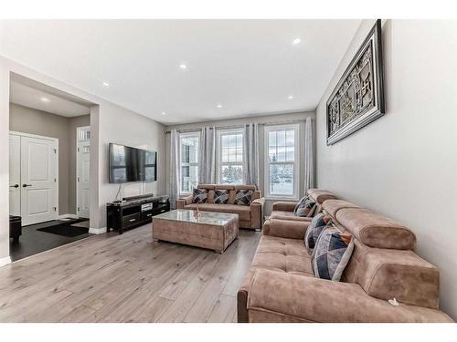 183 Redstone Grove Ne, Calgary, AB - Indoor Photo Showing Living Room