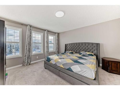 183 Redstone Grove Ne, Calgary, AB - Indoor Photo Showing Bedroom