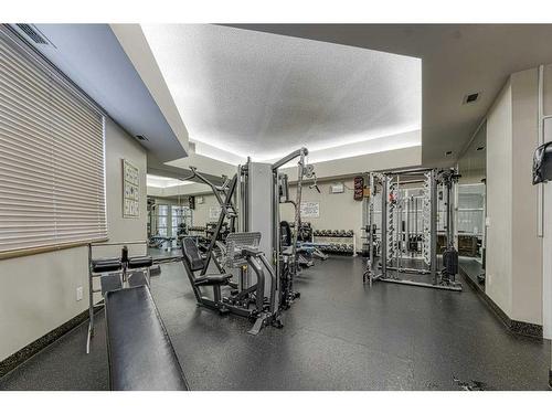 2513-2513 Edenwold Heights Nw, Calgary, AB - Indoor Photo Showing Gym Room