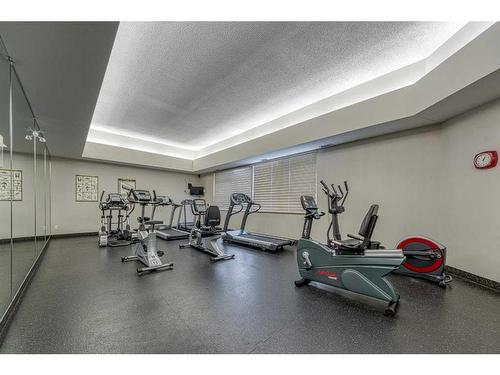 2513-2513 Edenwold Heights Nw, Calgary, AB - Indoor Photo Showing Gym Room