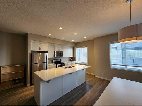 952 Nolan Hill Boulevard Nw, Calgary, AB - Indoor Photo Showing Kitchen With Stainless Steel Kitchen With Double Sink