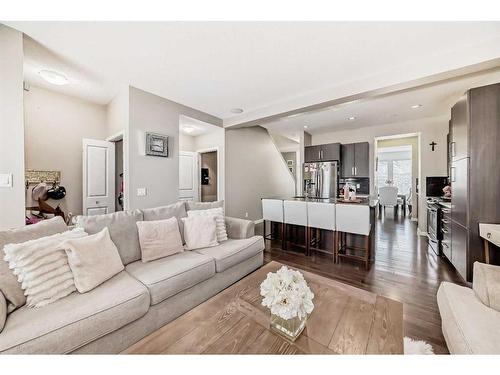 2034 New Brighton Park Se, Calgary, AB - Indoor Photo Showing Living Room