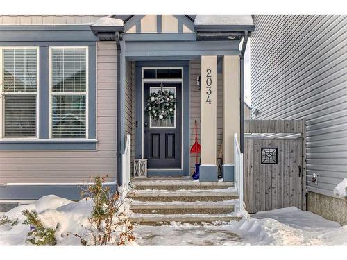 2034 New Brighton Park Se, Calgary, AB - Outdoor With Facade