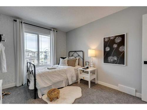 79 Dawson Wharf Mount, Chestermere, AB - Indoor Photo Showing Bedroom