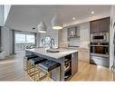 79 Dawson Wharf Mount, Chestermere, AB  - Indoor Photo Showing Kitchen With Stainless Steel Kitchen With Upgraded Kitchen 