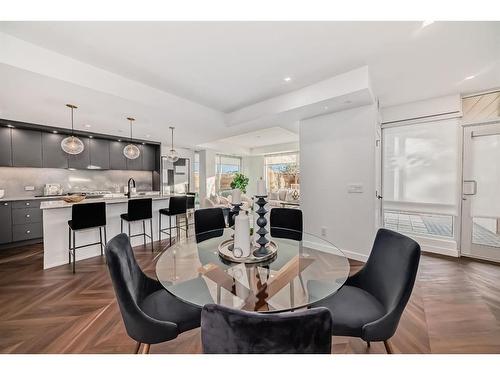 114-8445 Broadcast Avenue Sw, Calgary, AB - Indoor Photo Showing Dining Room