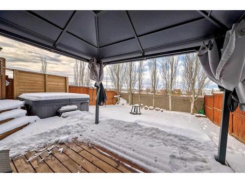 183 Hillcrest Circle Sw, Airdrie, AB - Outdoor With Deck Patio Veranda With Exterior