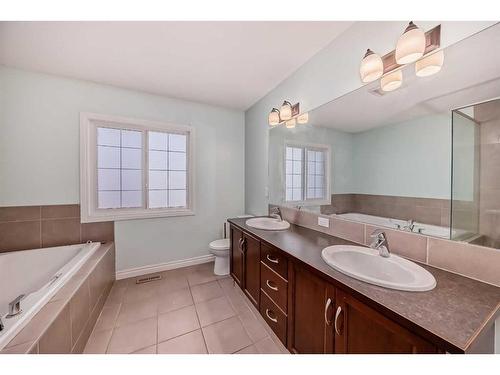 183 Hillcrest Circle Sw, Airdrie, AB - Indoor Photo Showing Bathroom