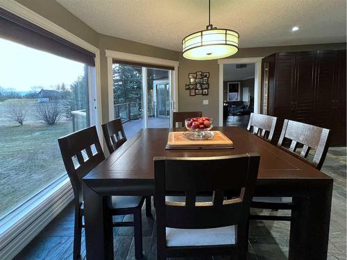 27 Calling Horse Estates, Rural Rocky View County, AB - Indoor Photo Showing Dining Room