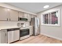 3-310 Brookmere Road Sw, Calgary, AB  - Indoor Photo Showing Kitchen With Stainless Steel Kitchen 