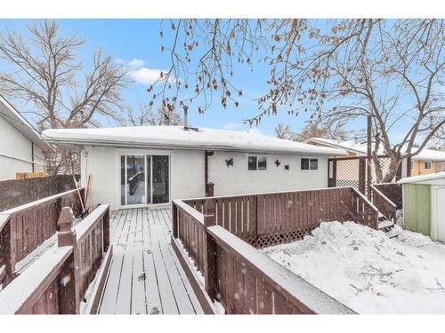 2033 Cottonwood Crescent Se, Calgary, AB - Outdoor With Deck Patio Veranda