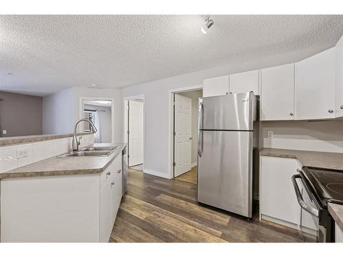 122-1808 36 Avenue Sw, Calgary, AB - Indoor Photo Showing Kitchen With Double Sink