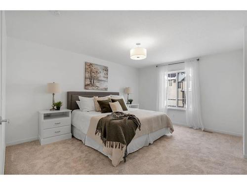 816 South Point Heath Sw, Airdrie, AB - Indoor Photo Showing Bedroom