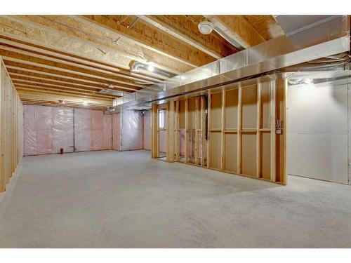 816 South Point Heath Sw, Airdrie, AB - Indoor Photo Showing Basement