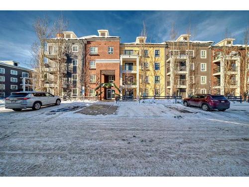 1204-279 Copperpond Common Se, Calgary, AB - Outdoor With Balcony With Facade