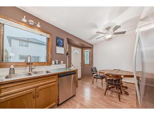 15 Carmel Close Ne, Calgary, AB - Indoor Photo Showing Kitchen With Double Sink