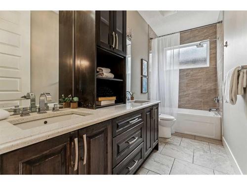 156 Rainbow Falls Glen, Chestermere, AB - Indoor Photo Showing Bathroom