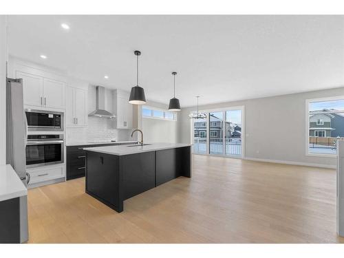 15 South Shore Road, Chestermere, AB - Indoor Photo Showing Kitchen With Upgraded Kitchen