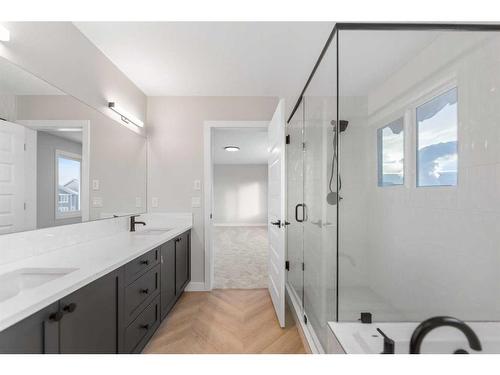 15 South Shore Road, Chestermere, AB - Indoor Photo Showing Bathroom