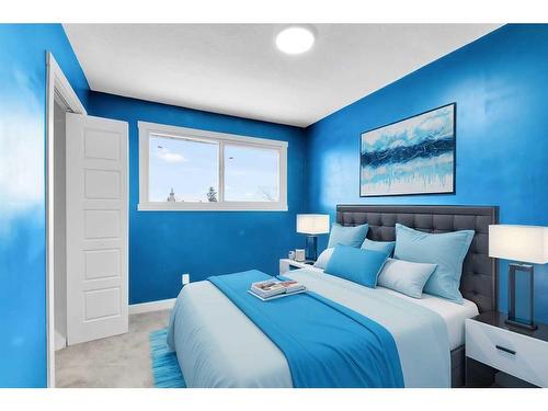 6652 Temple Drive Ne, Calgary, AB - Indoor Photo Showing Bedroom