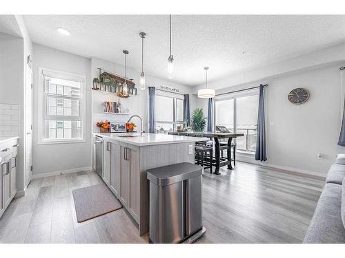 315-40 Carrington Plaza Nw, Calgary, AB - Indoor Photo Showing Kitchen With Upgraded Kitchen