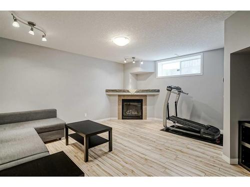 137 West Creek Glen, Chestermere, AB - Indoor With Fireplace